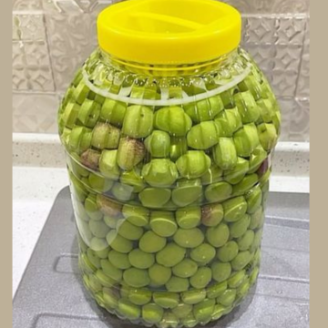 Ev Yapımı Çizik Yeşil Zeytin 5Kg